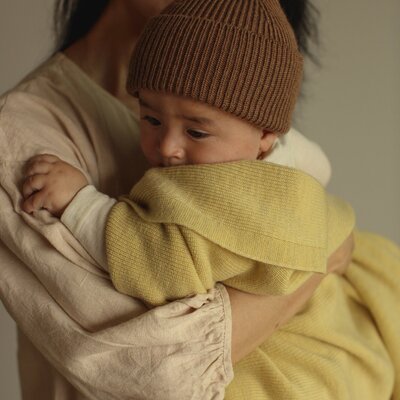 Deken Felix light yellow