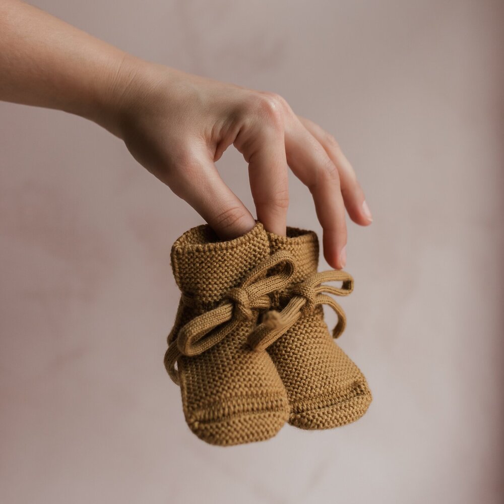 Original booties ochre