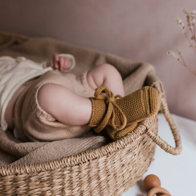 Original booties ochre