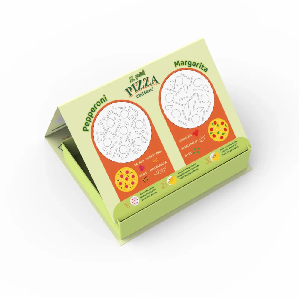 Play dough games - pizza set