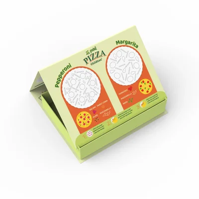 Play dough games - pizza set