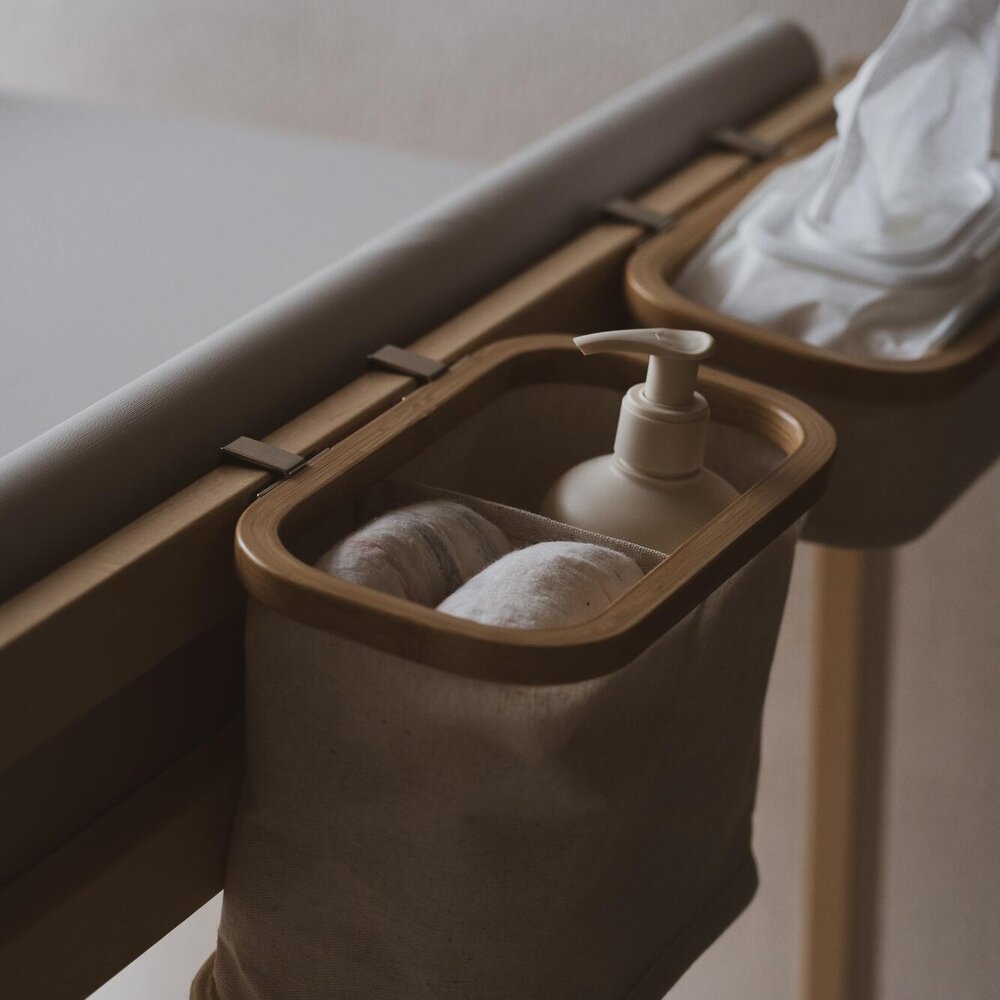 Hangmandje luiertafel Luier/doek (Hip/Promo) Naturel/beige