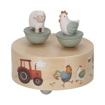 Houten Muziekdoosje Forest Friends