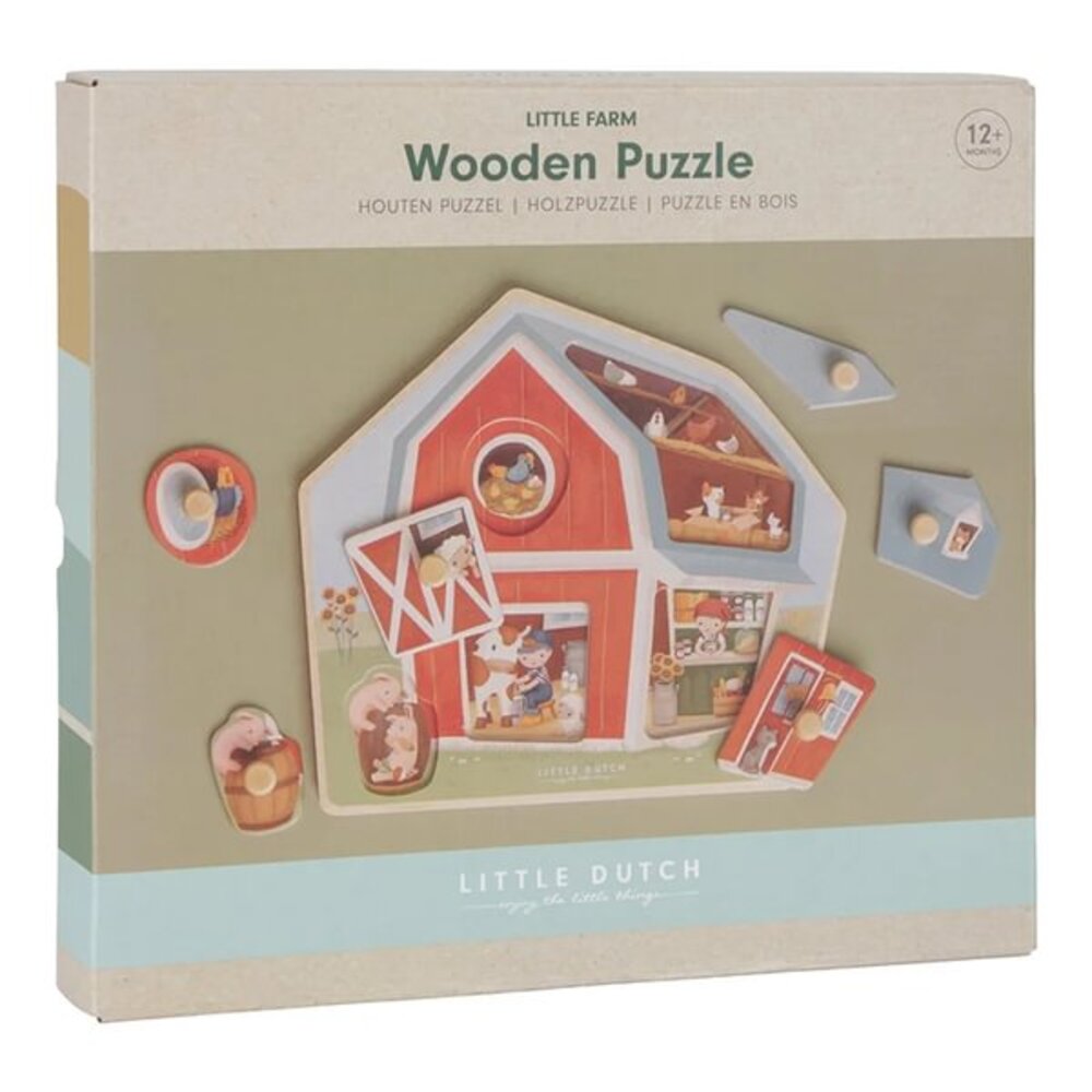 Houten puzzel Forest Friends