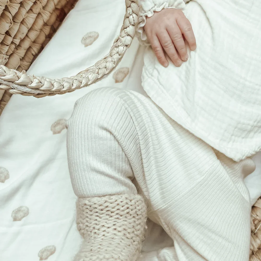 Swaddle - XL 120x120 The Shell White
