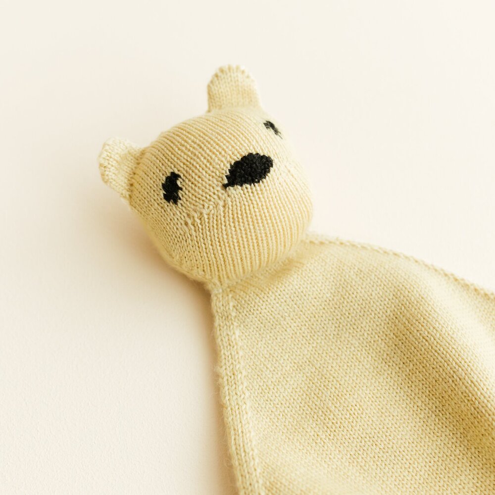 Doudou Teddy Tokki light yellow