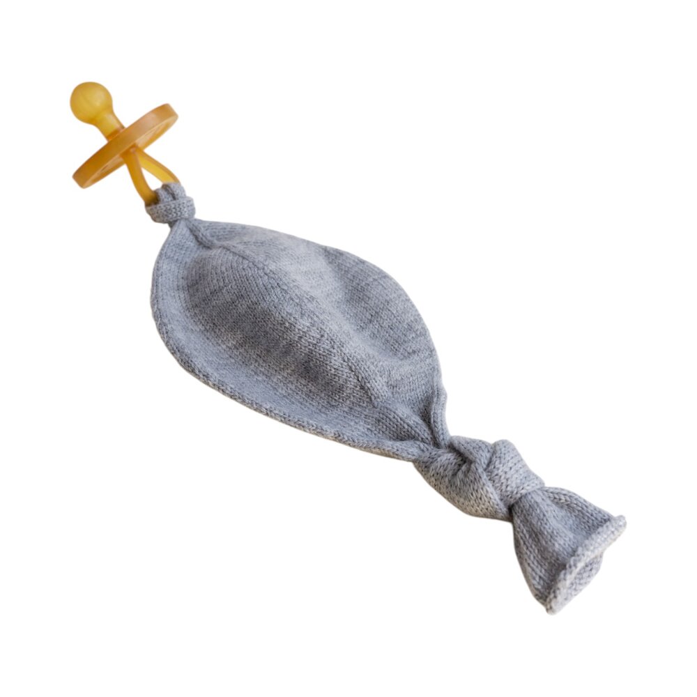 Fopspeendoekje Titi grey melange