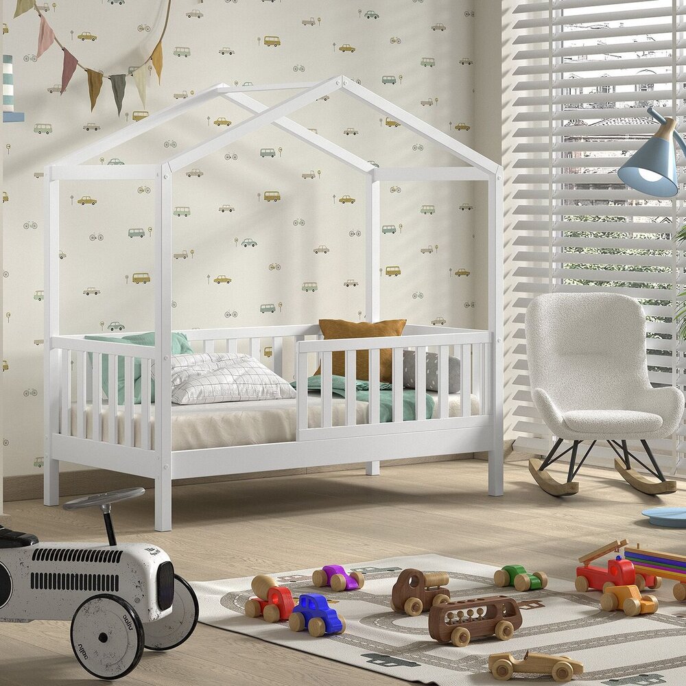 Dallas huisbed peuter 70x140 cm Wit