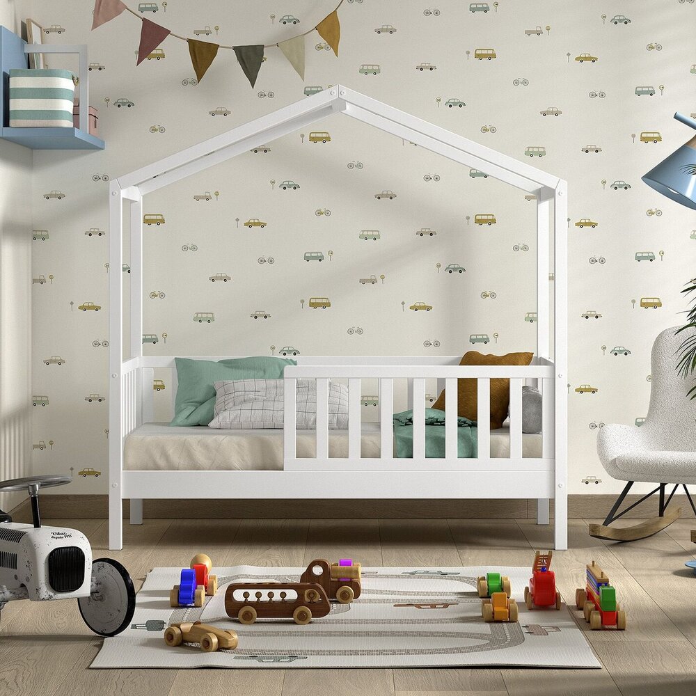 Dallas huisbed peuter 70x140 cm Wit