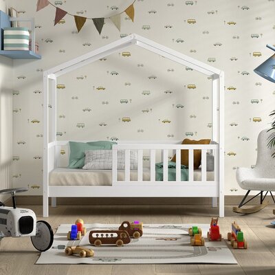 Dallas huisbed peuter 70x140 cm Wit