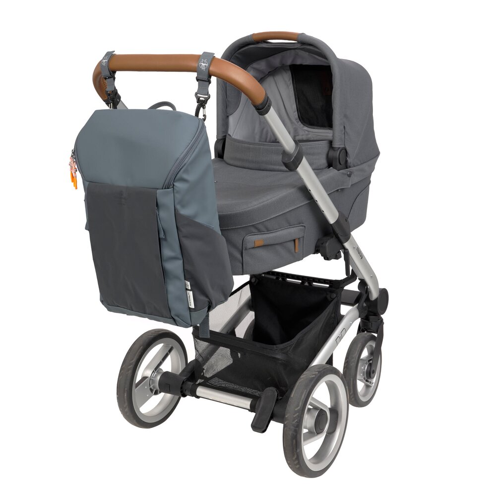 GRE Slender Up Backpack Reflective anthraciet