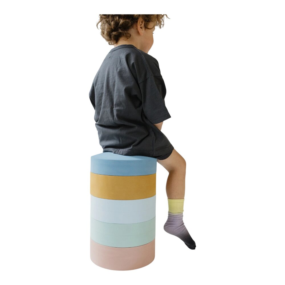 Stapelstenen Rainbow chair Ocean