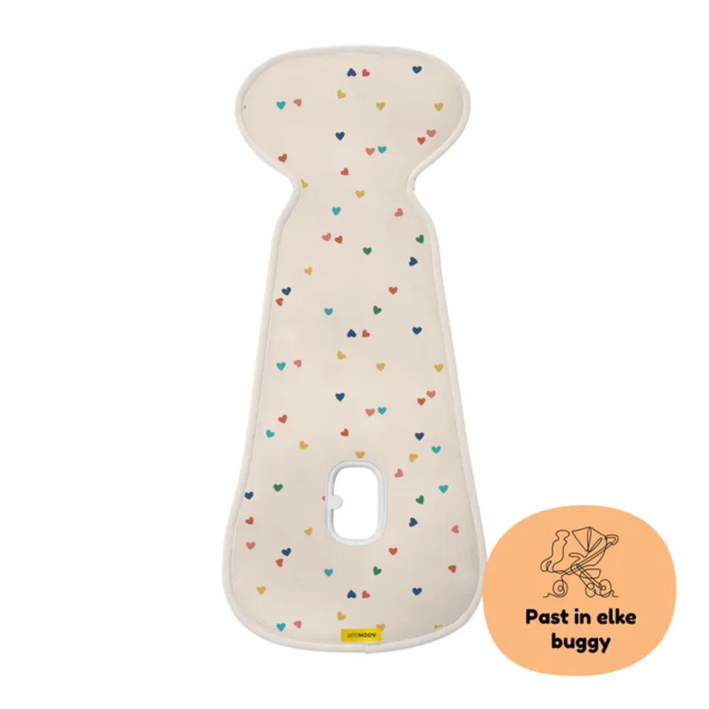 Air layer buggy Confetti hearts
