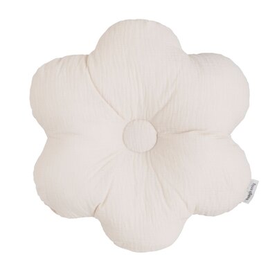 Kussen bloem Calm warm linen