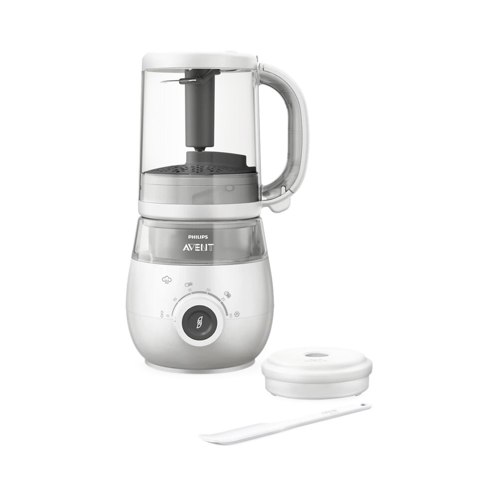 Steamer/Blender 4-in-1 Grijs