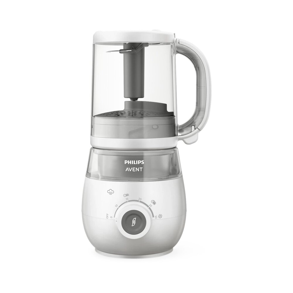 Steamer/Blender 4-in-1 Grijs