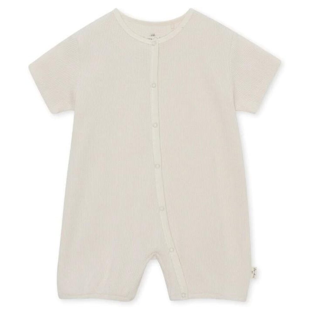 Wavy romper gots Lemon icing