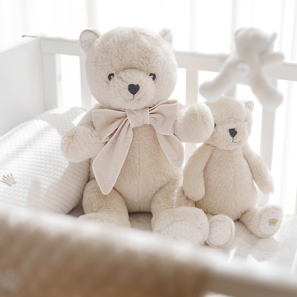 Teddybeer white ZOË 37cm Silent Sands