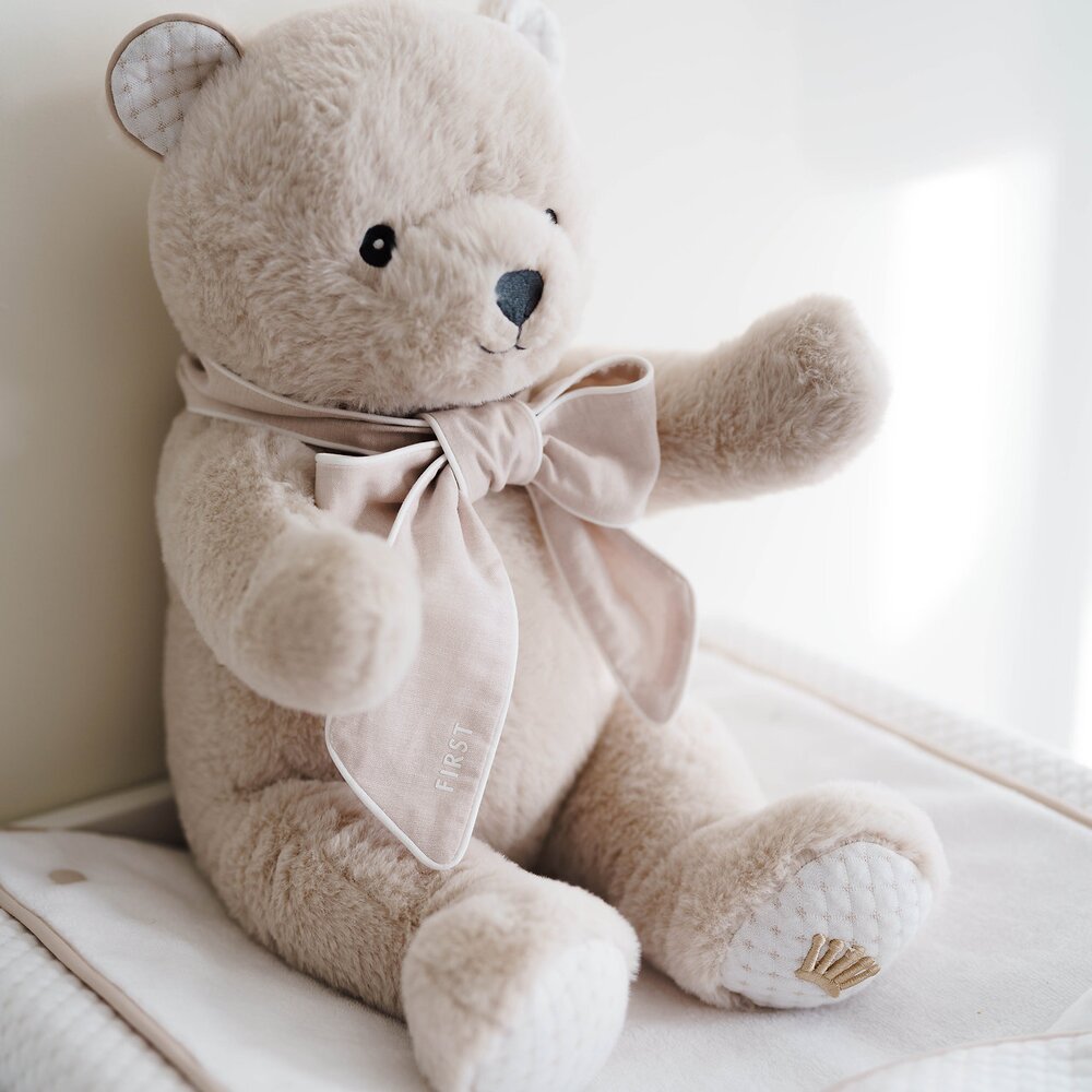 Teddybeer white ZOË 37cm Silent Sands