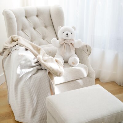Teddybeer white ZOË 37cm Silent Sands