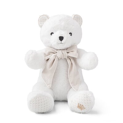 Teddybeer white ZOË 37cm Silent Sands