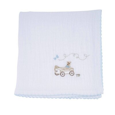 Tetradoek Schaap BP winkelwagen Blue garden party