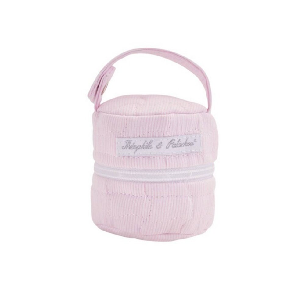 Hoes fopspeen - Gewatteerd Pink garden party