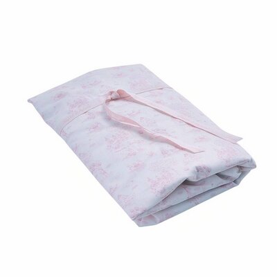 Hoeslaken bed geprint 60x120cm Pink garden party