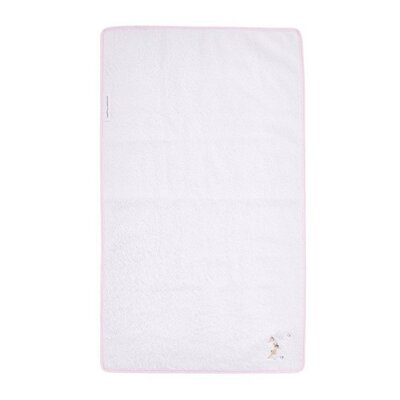 Handdoek verzorgingskussen - Badstof Pink garden party