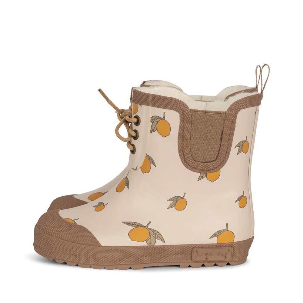 Thermo boots print champ bleu