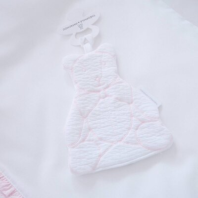 Speenhouder beer TP roze Pink garden party