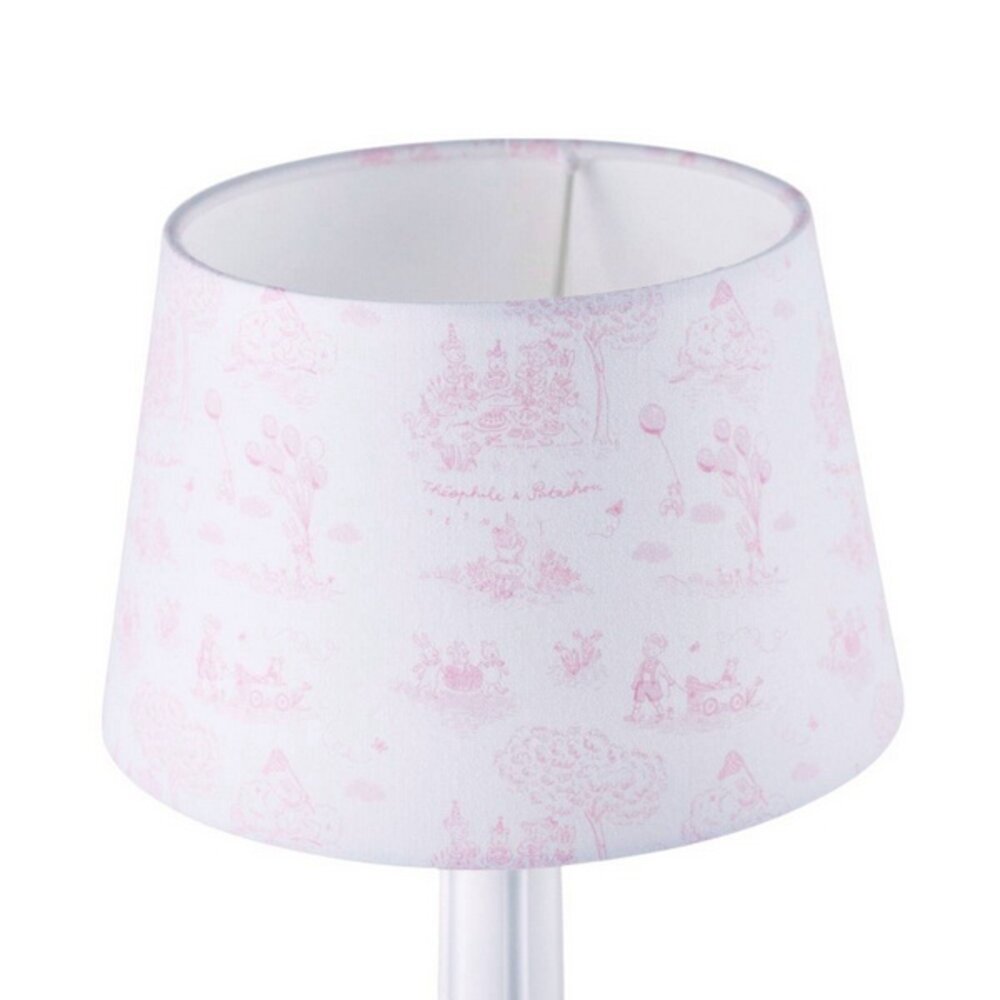 Kleine lampenkap - Gedrukt Pink garden party