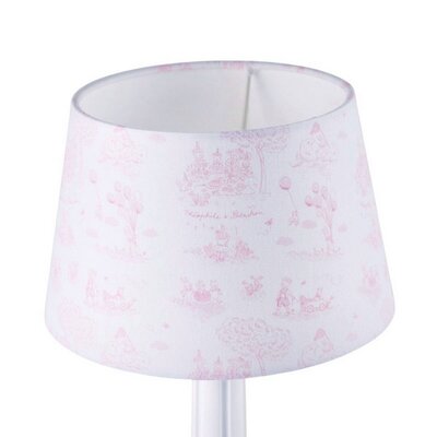 Kleine lampenkap - Gedrukt Pink garden party
