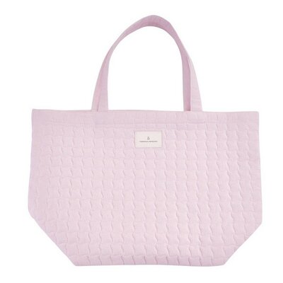 Tote bag - Gewatteerd Pink garden party