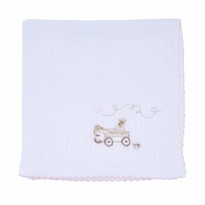 Tetradoek Schaap PP winkelwagen Pink garden party
