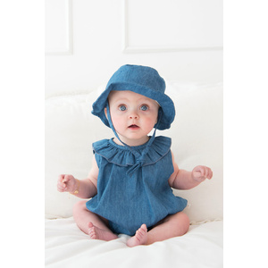 Baby romper jeans Alixe Blauw