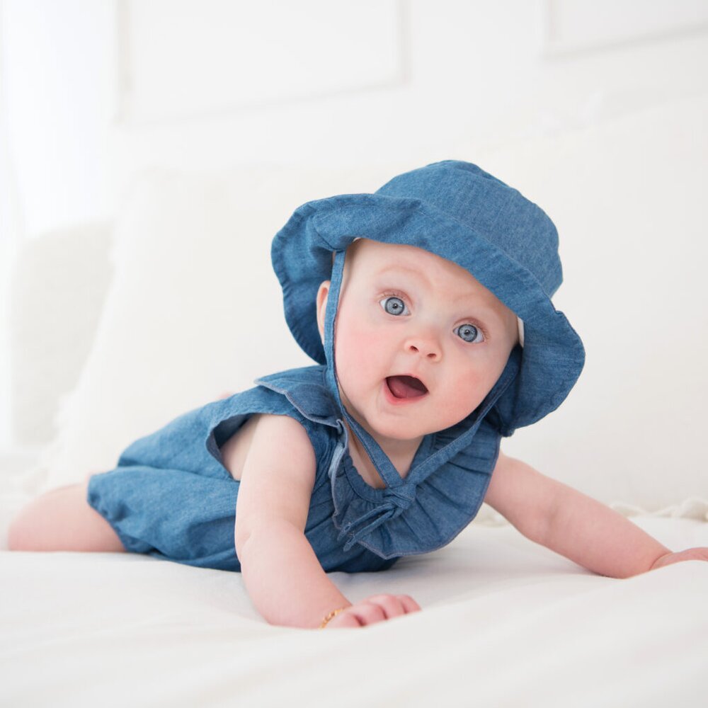 Baby romper jeans Alixe Blauw