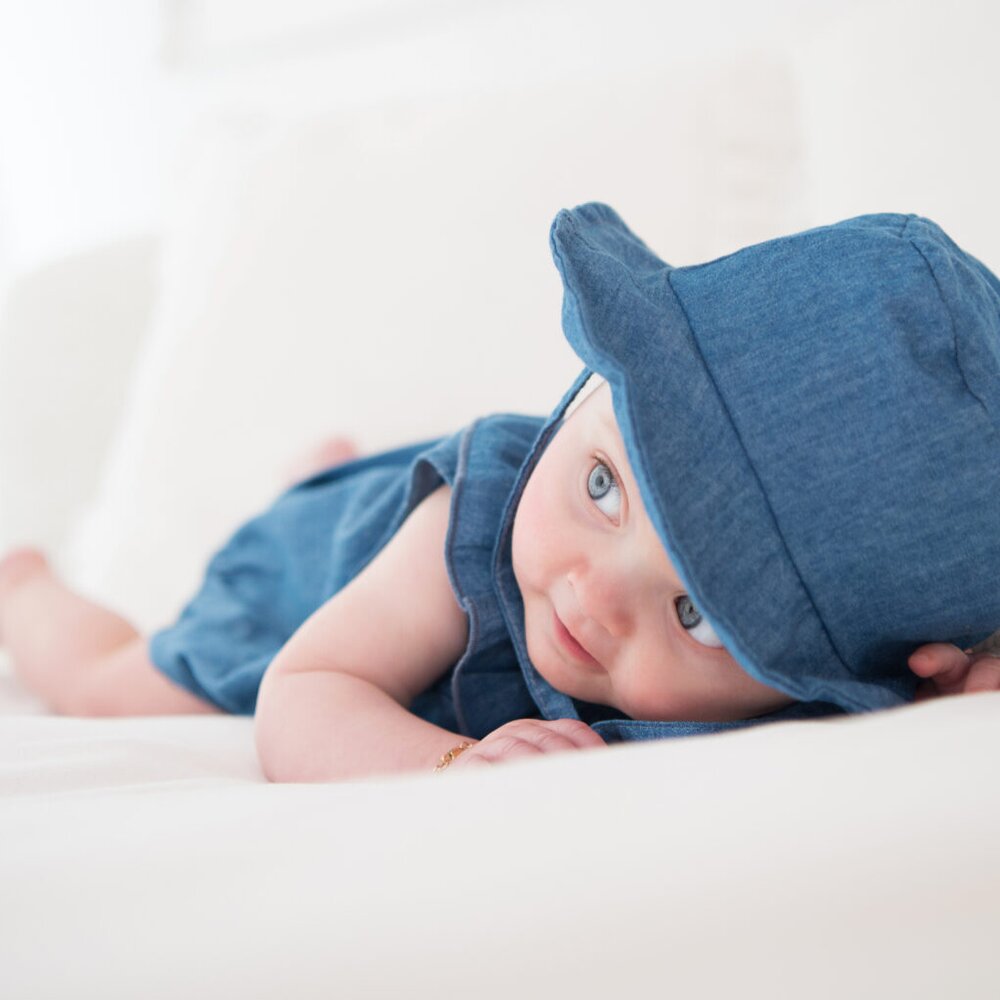 Baby romper jeans Alixe Blauw