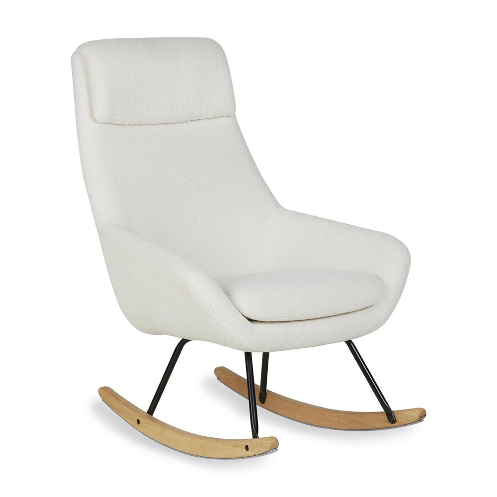 Schommelstoel Rocking Nordic Sheep beige