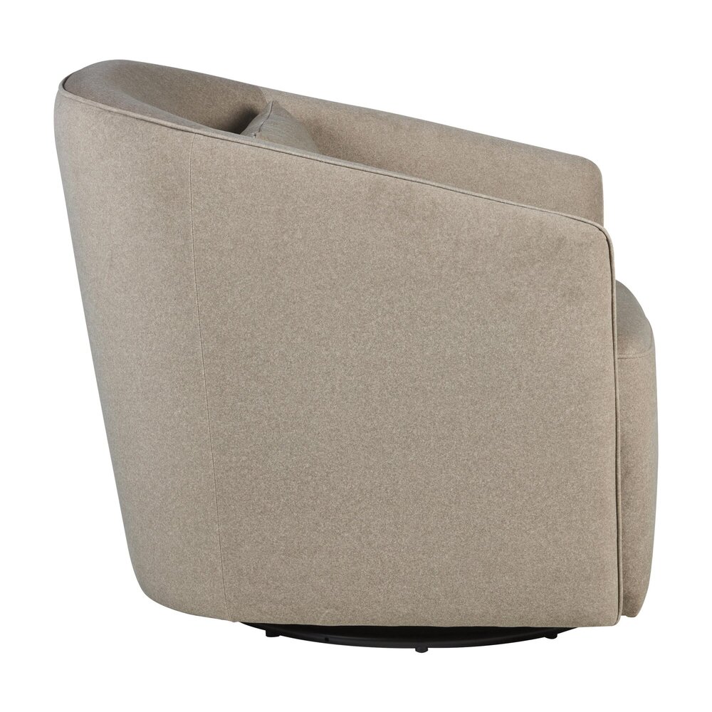 Gomi - 360° draai- en schommelzetel (swivel & gliding chair) Mohair Latte