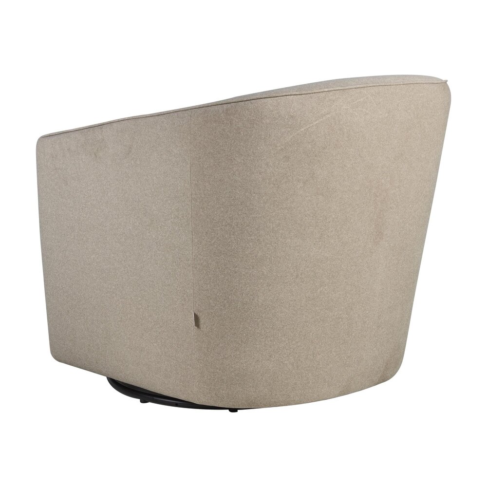 Gomi - 360° draai- en schommelzetel (swivel & gliding chair) Mohair Latte