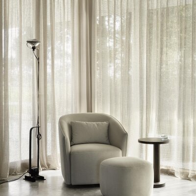 Gomi - 360° draai- en schommelzetel (swivel & gliding chair) Mohair Beige