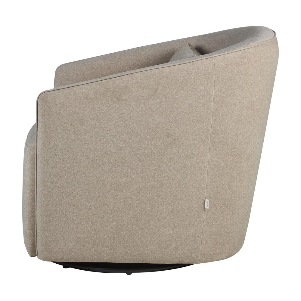 Gomi - 360° draai- en schommelzetel (swivel & gliding chair) Mohair Latte