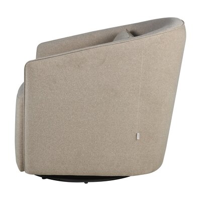 Gomi - 360° draai- en schommelzetel (swivel & gliding chair) Mohair Latte