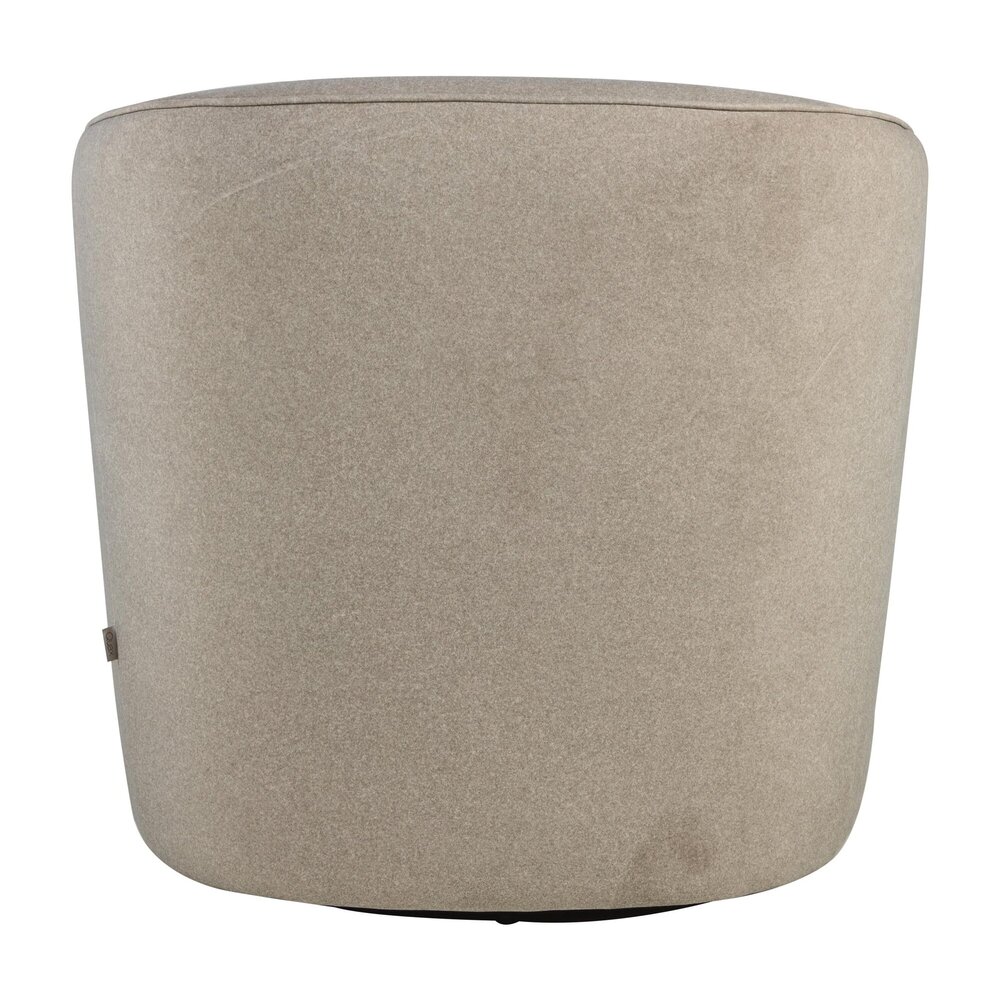 Gomi - 360° draai- en schommelzetel (swivel & gliding chair) Mohair Latte
