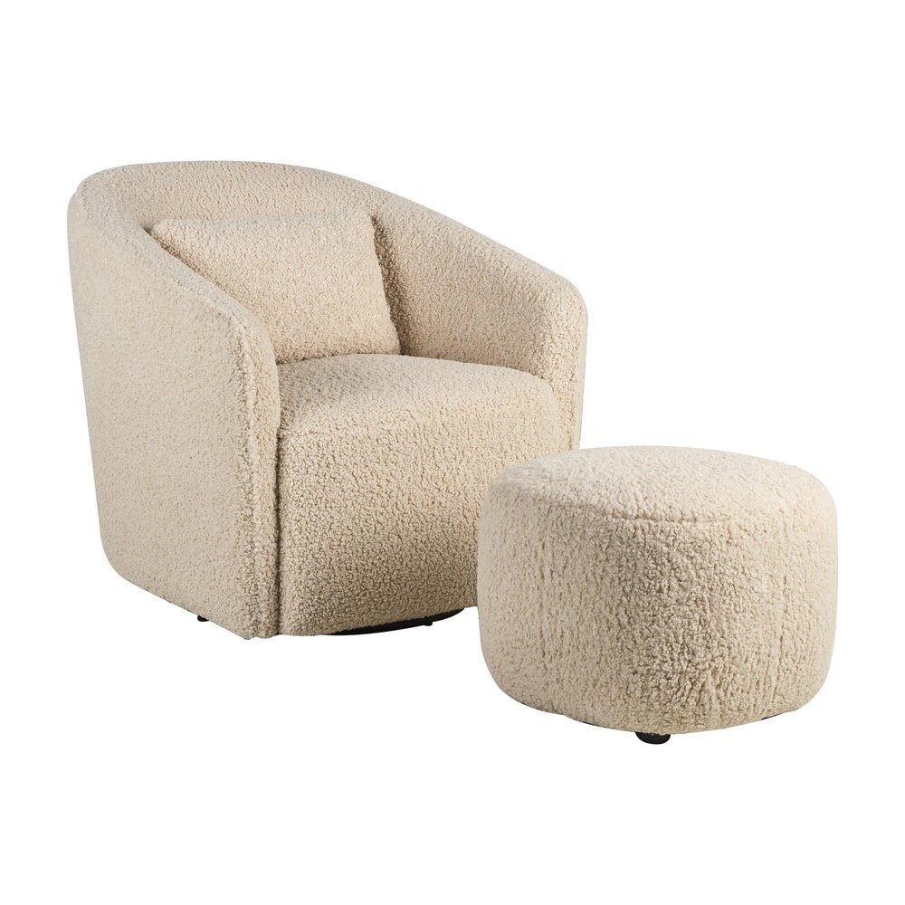 Gomi - 360° draai- en schommelzetel (swivel & gliding chair) Sheep