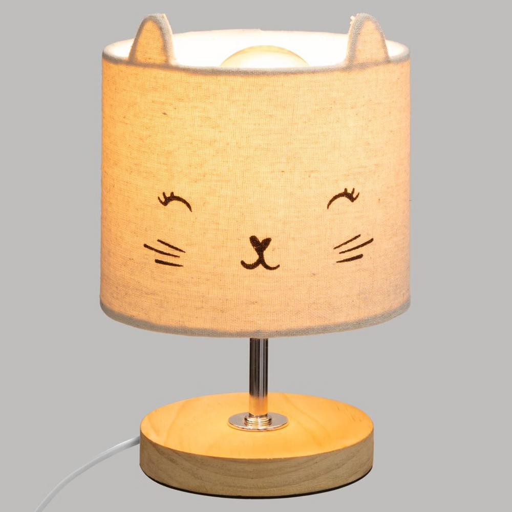 Nachtlampje Kat - 15x15x21 cm