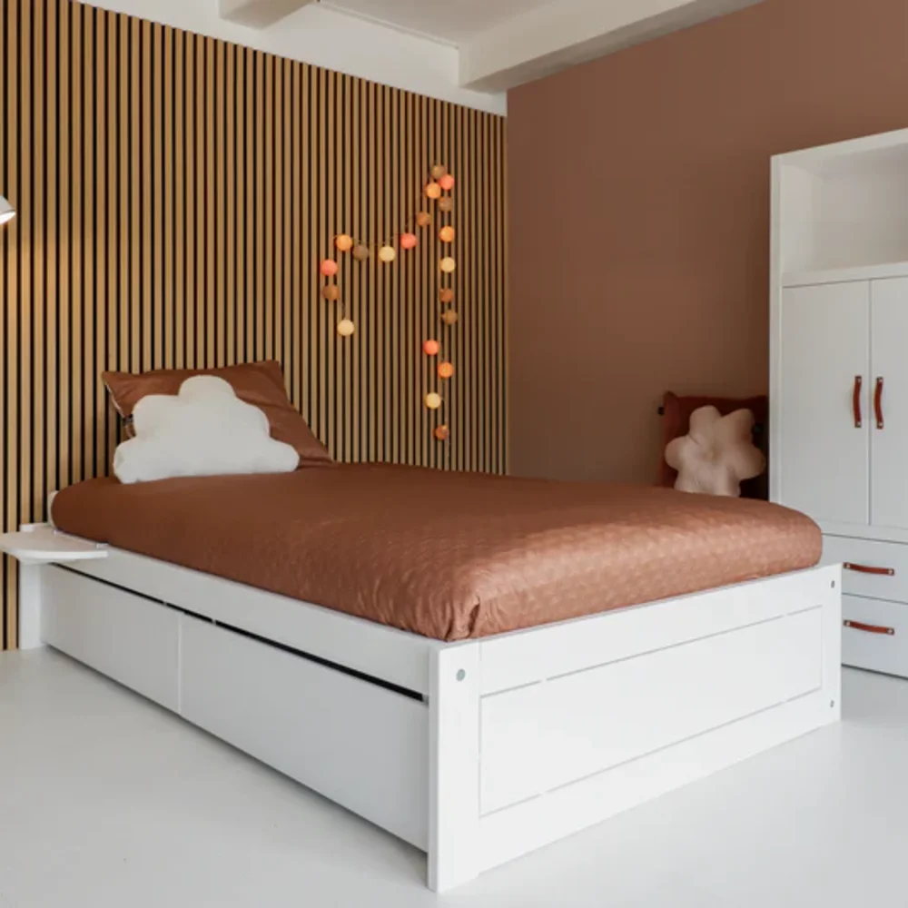 Montessori bed 120x200cm Wit