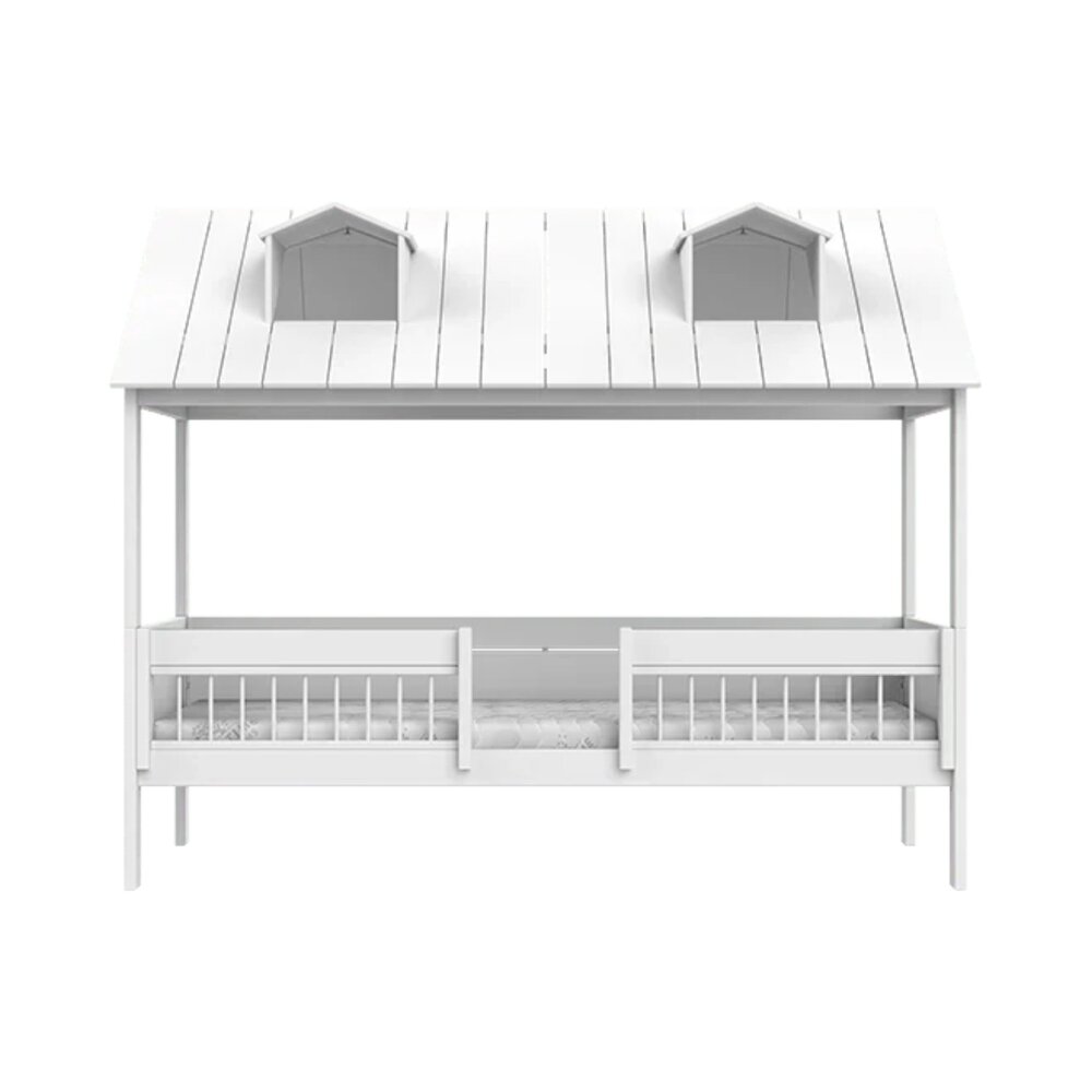 Beach house op 6101 / luxe lattenbodem Wit