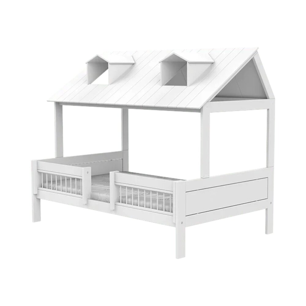 Beach house op 5121 / luxe lattenbodem Wit